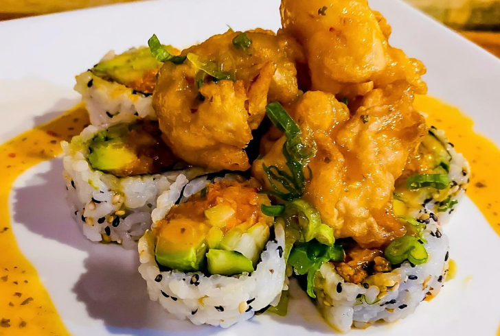 Transport yourself to tropical paradise with Crispy Rice Shrimp with Spicy Mango Dip, a flavorful seafood appetizer