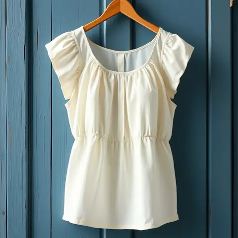 From Dress to Summer Top: Upcycling Old Clothes