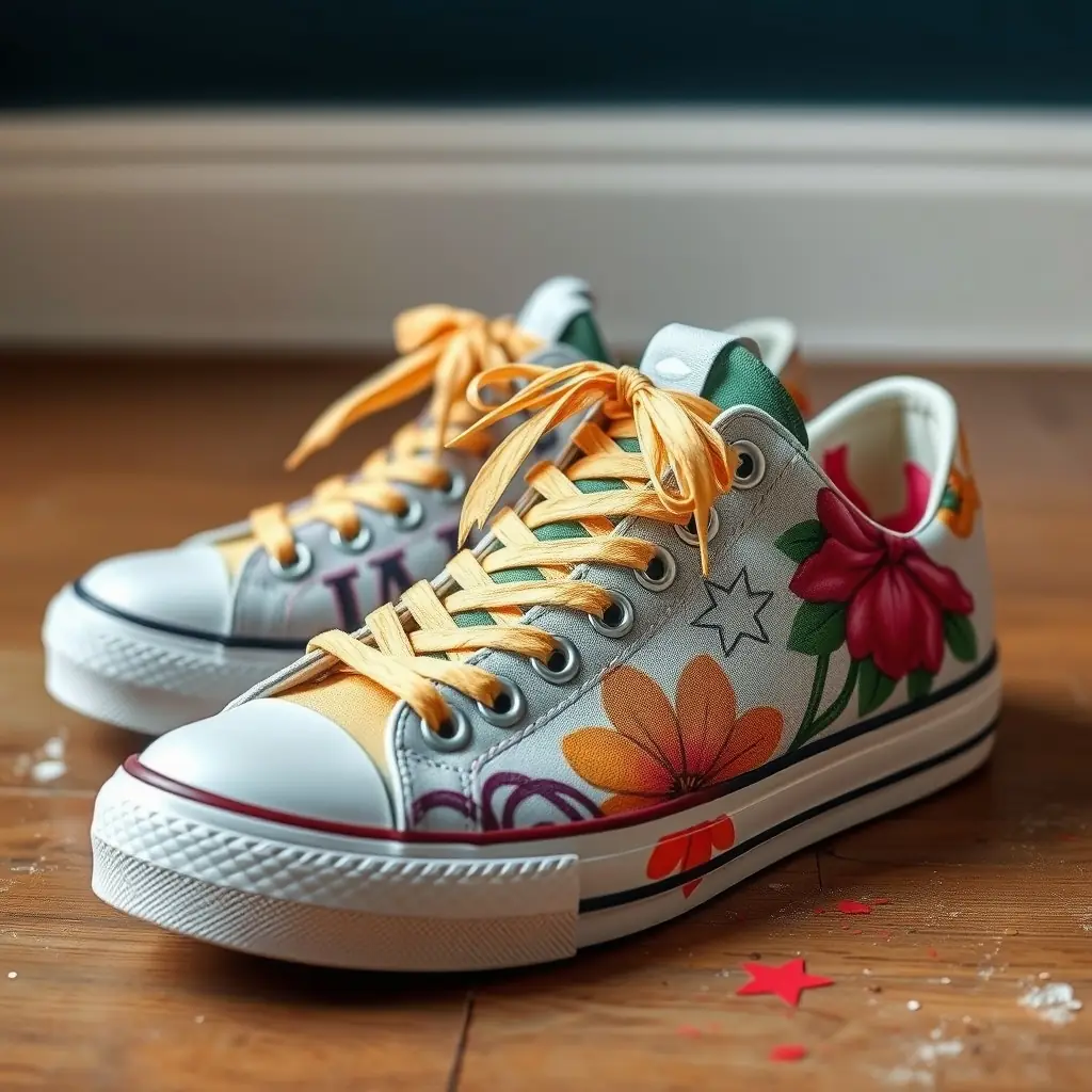 Customize Your Sneakers with Fabric Paint