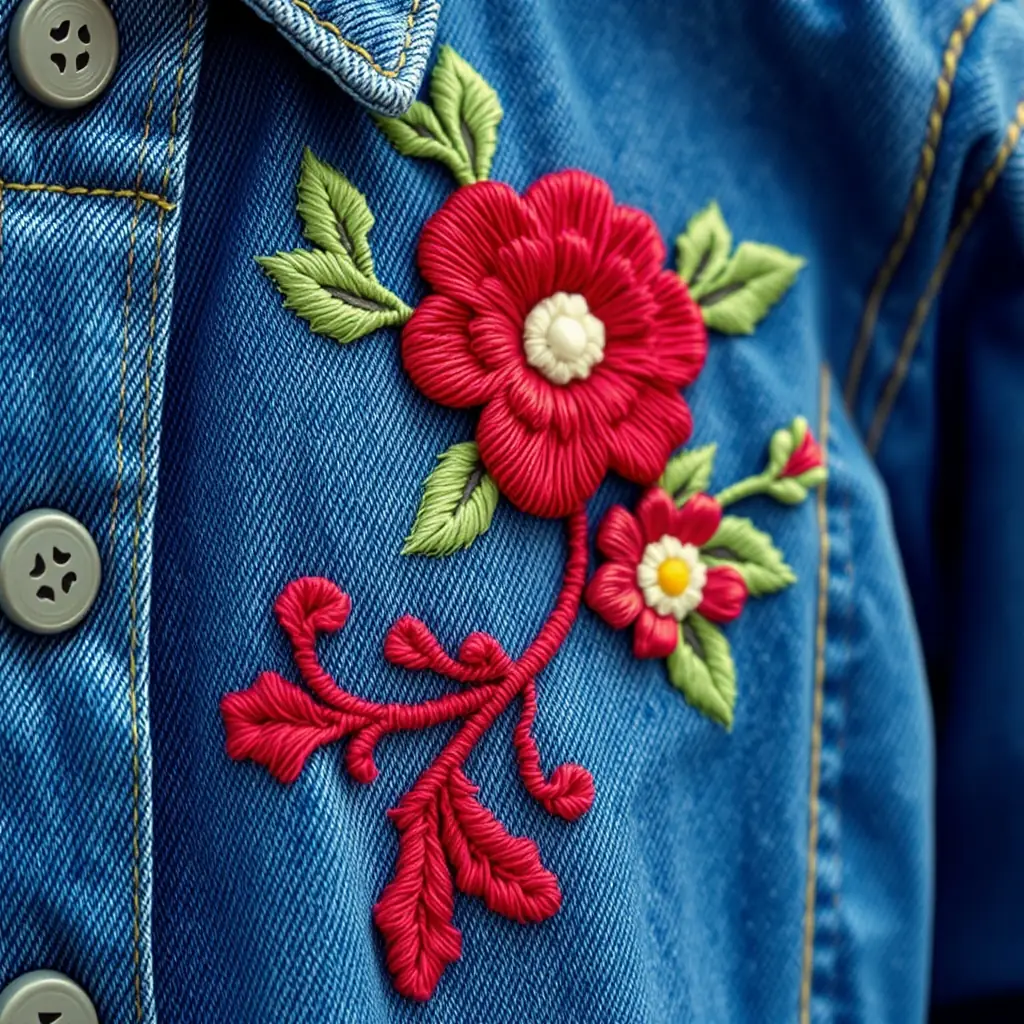 Adding Embroidered Details