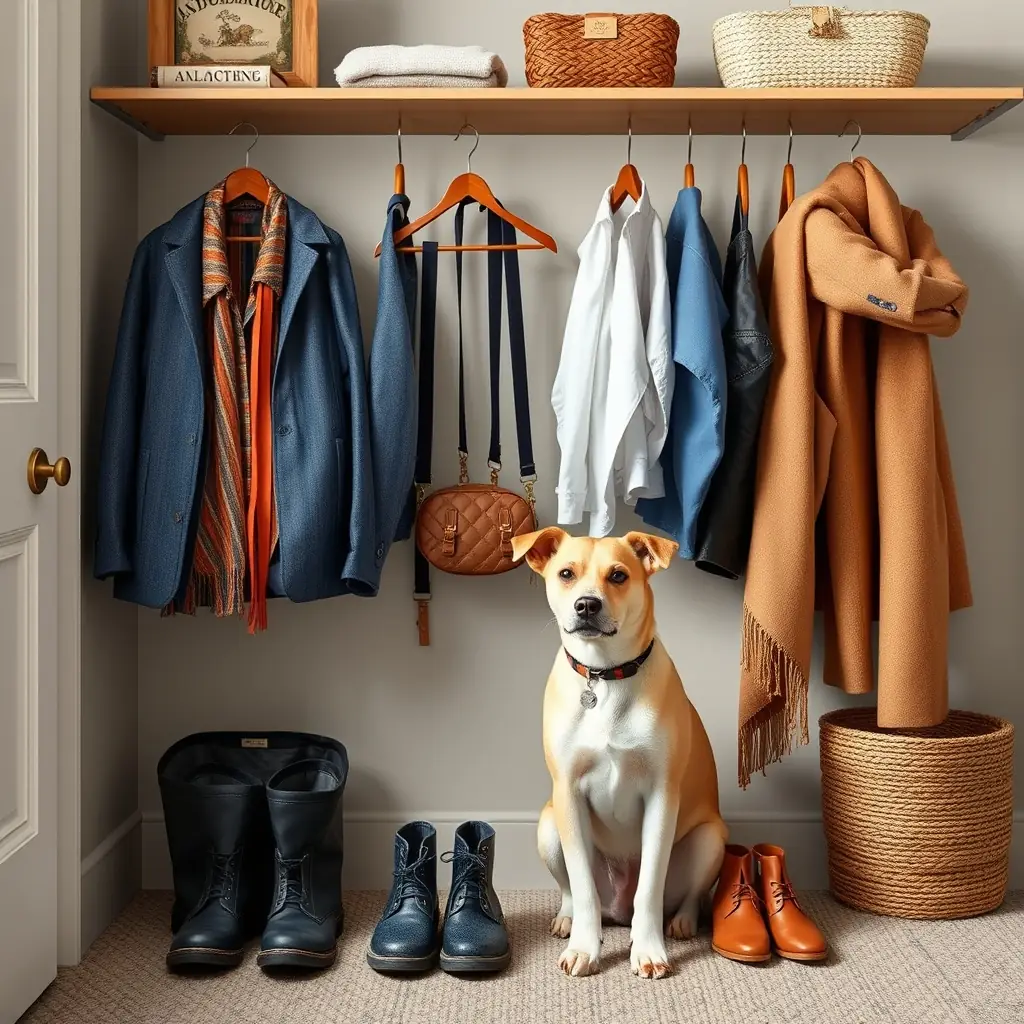 Wardrobe Organization With Pets in Mind