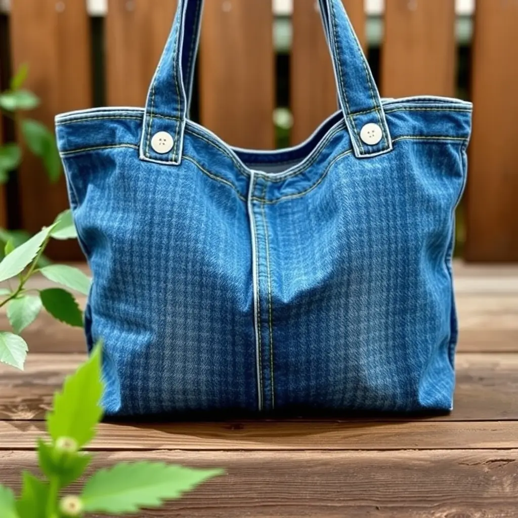 Crafting a Chic Denim Tote Bag