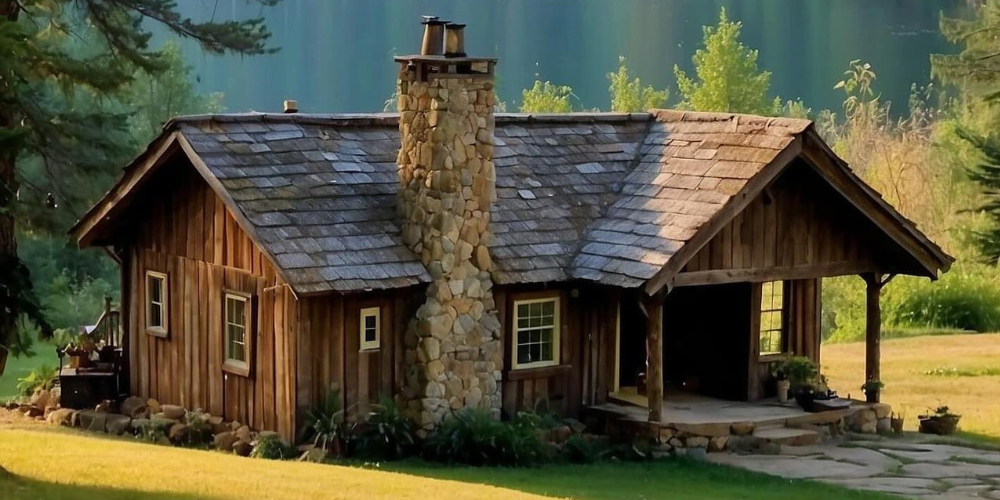 How to Make a Small Log Cabin